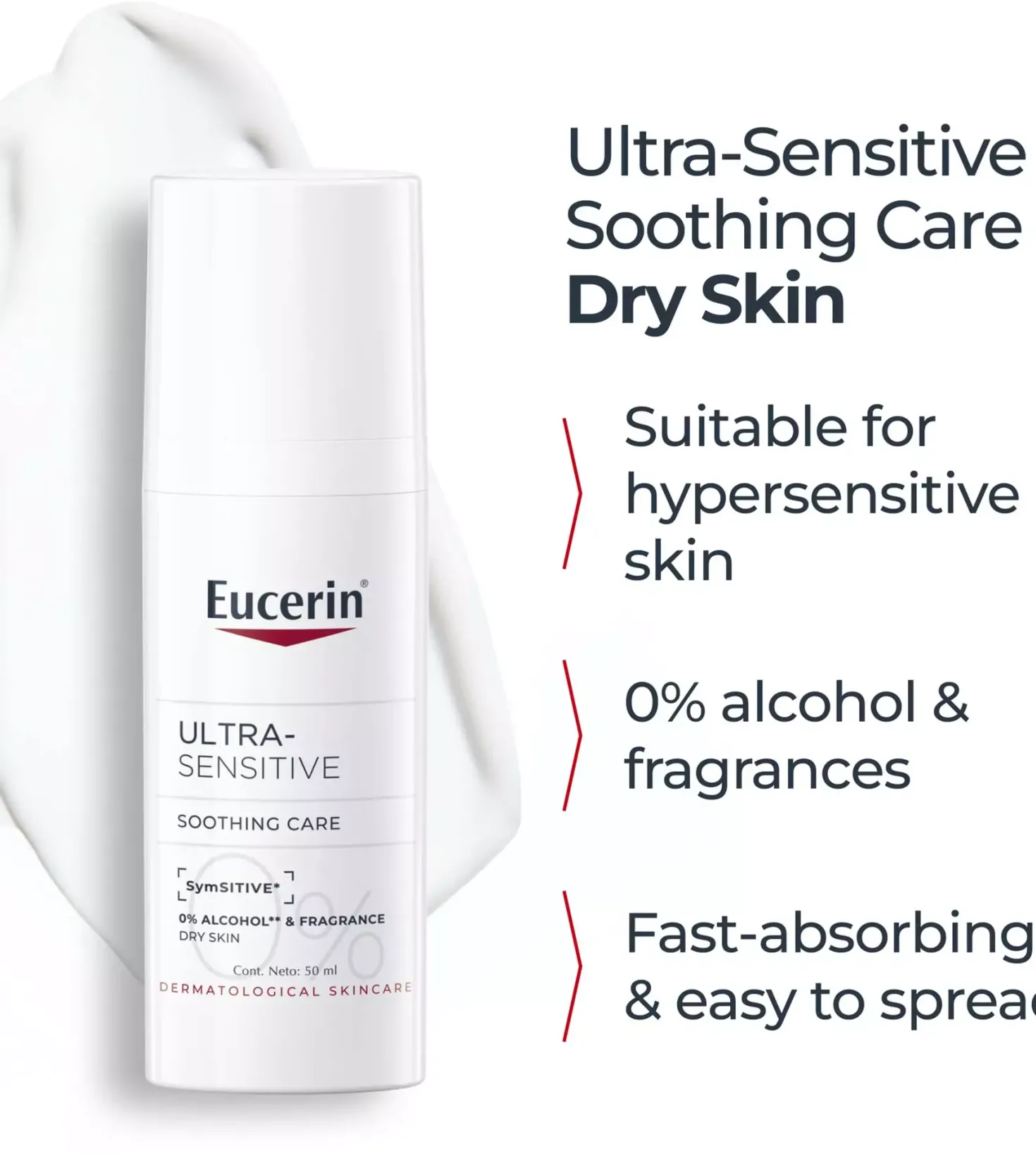 EucerinUltraSensitive Soothing Care Dry Skin 50 ml