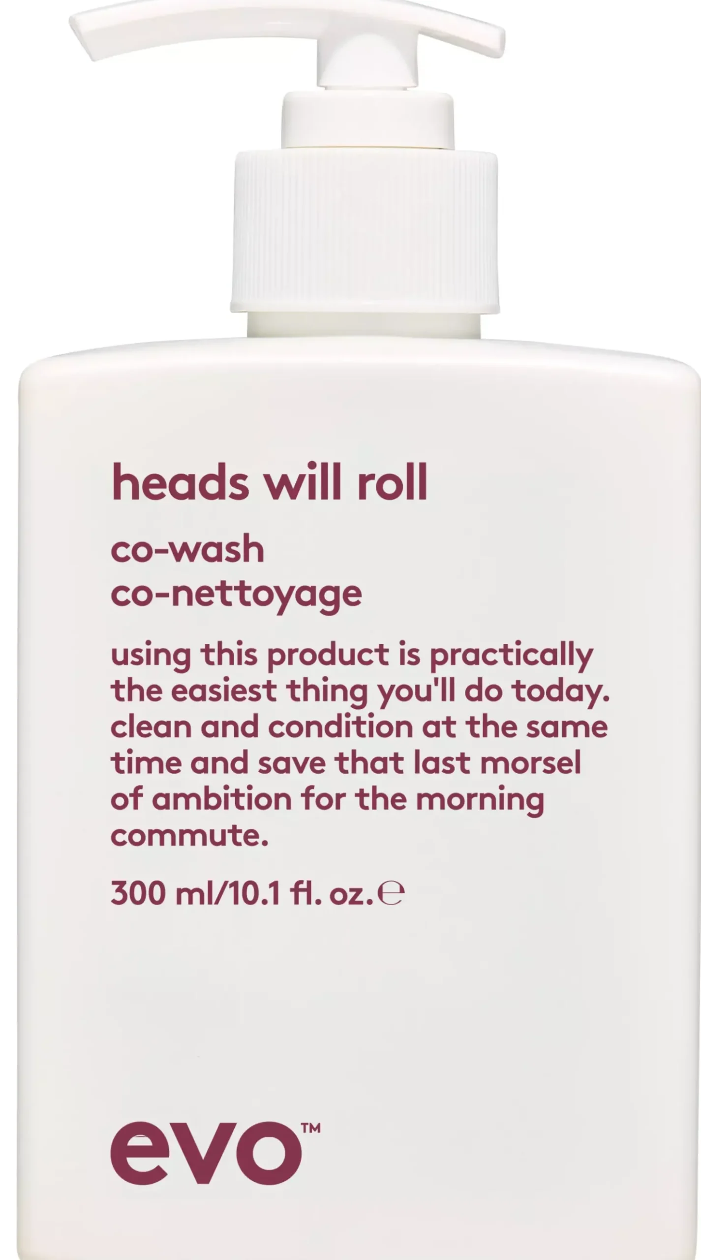 Evo Heads Will Roll Co-Wash 300 ml