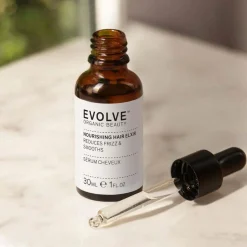 Evolve Organic Beauty Nourishing Hair Elixir - Dry Hair Serum, 30 ml