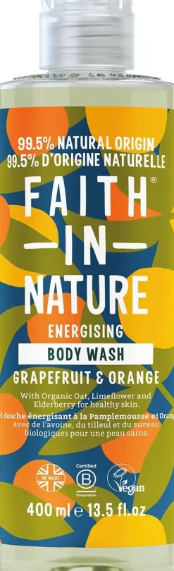 Faith In Nature Body Wash Grapefruit & Orange 400 ml