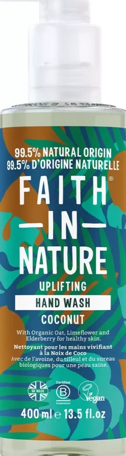 Faith In Nature Hand Wash Coconut 400 ml