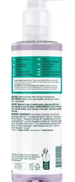 Faith In Nature Hand Wash Lavender & Geranium 400 ml