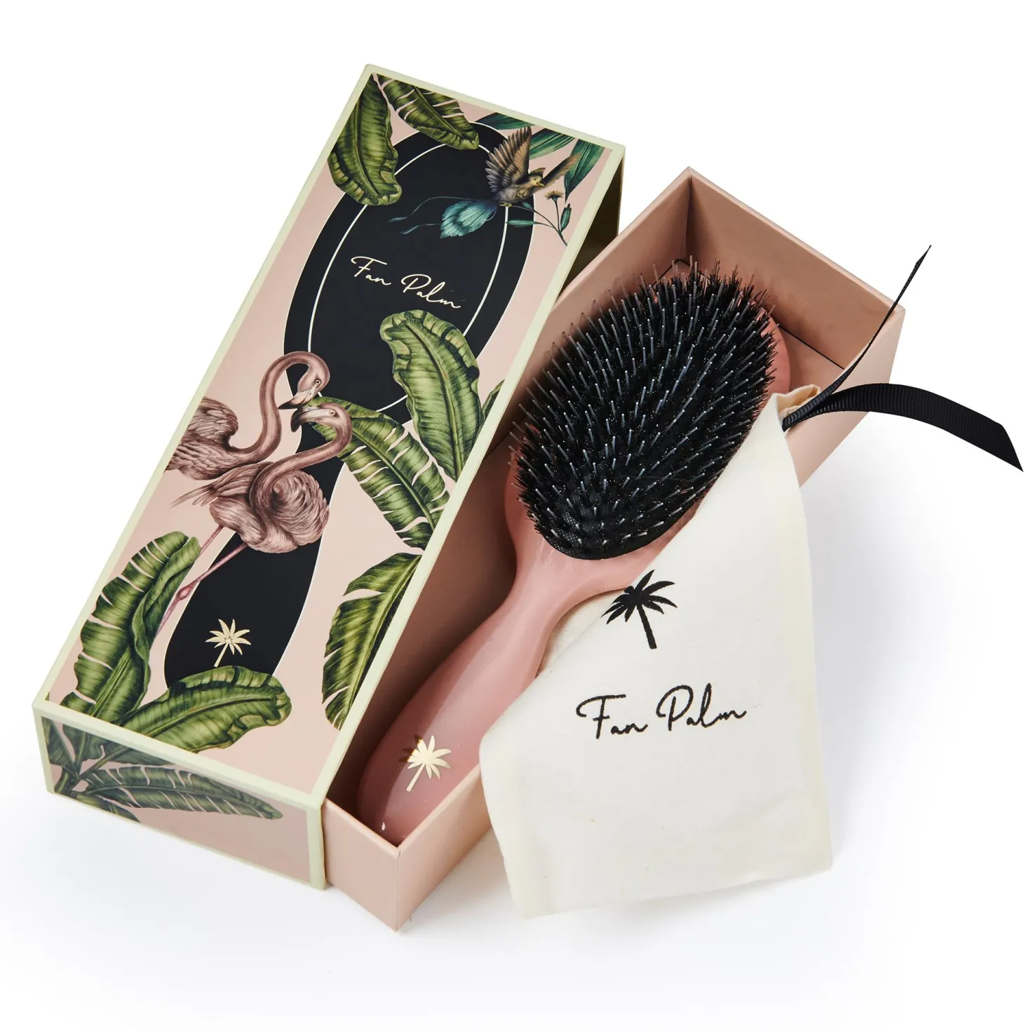 Fan Palm Medium Blush Brush