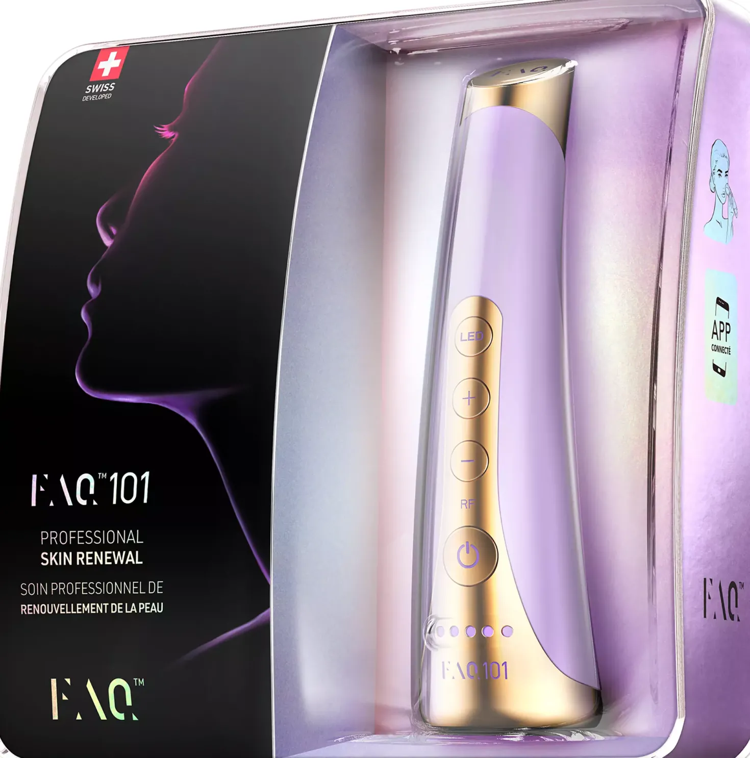 FAQ Swiss FAQ™ 101 RF & LED Booster Amethyst