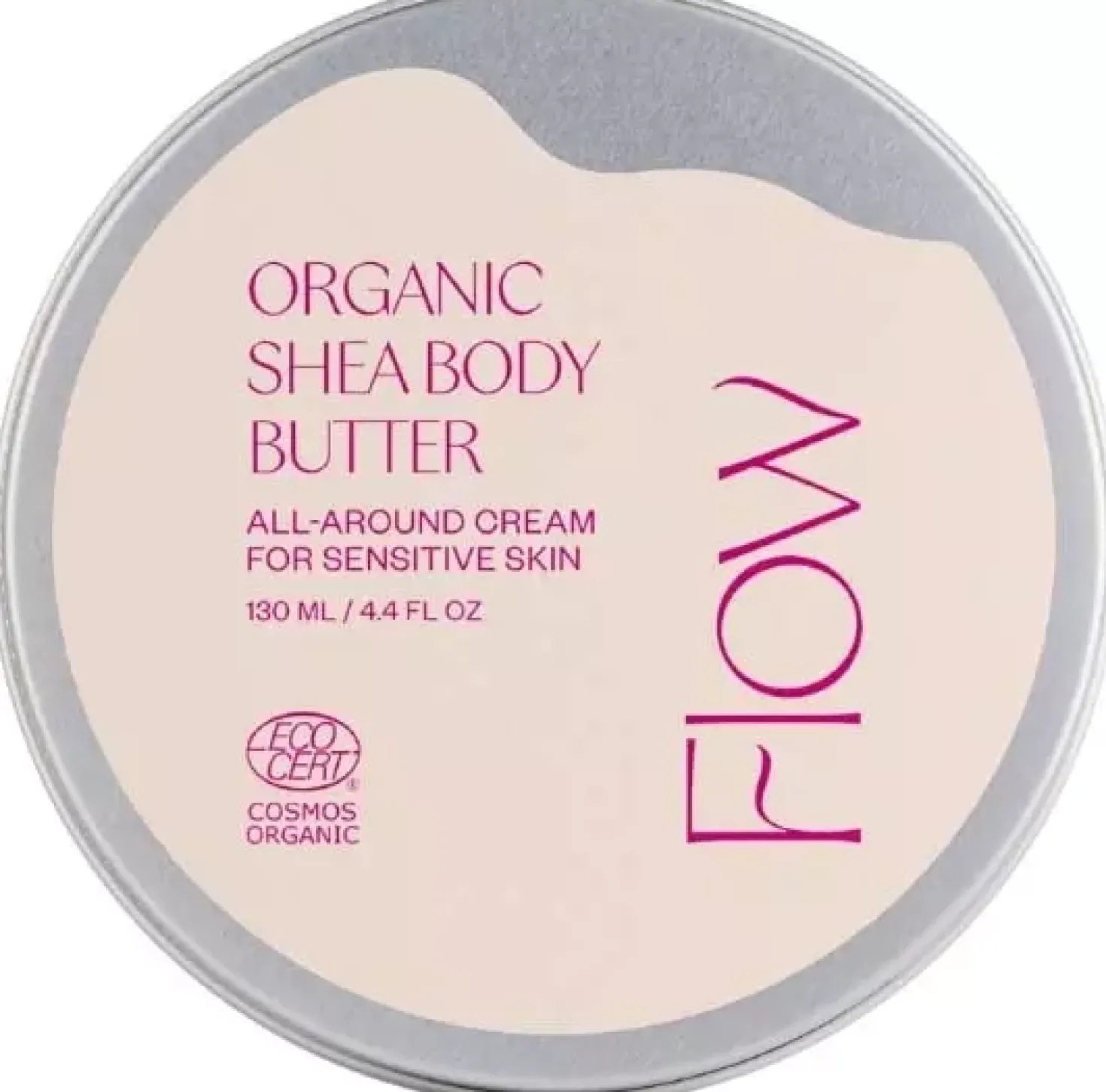 Flow Cosmetics Organic Shea Body Butter 130 ml