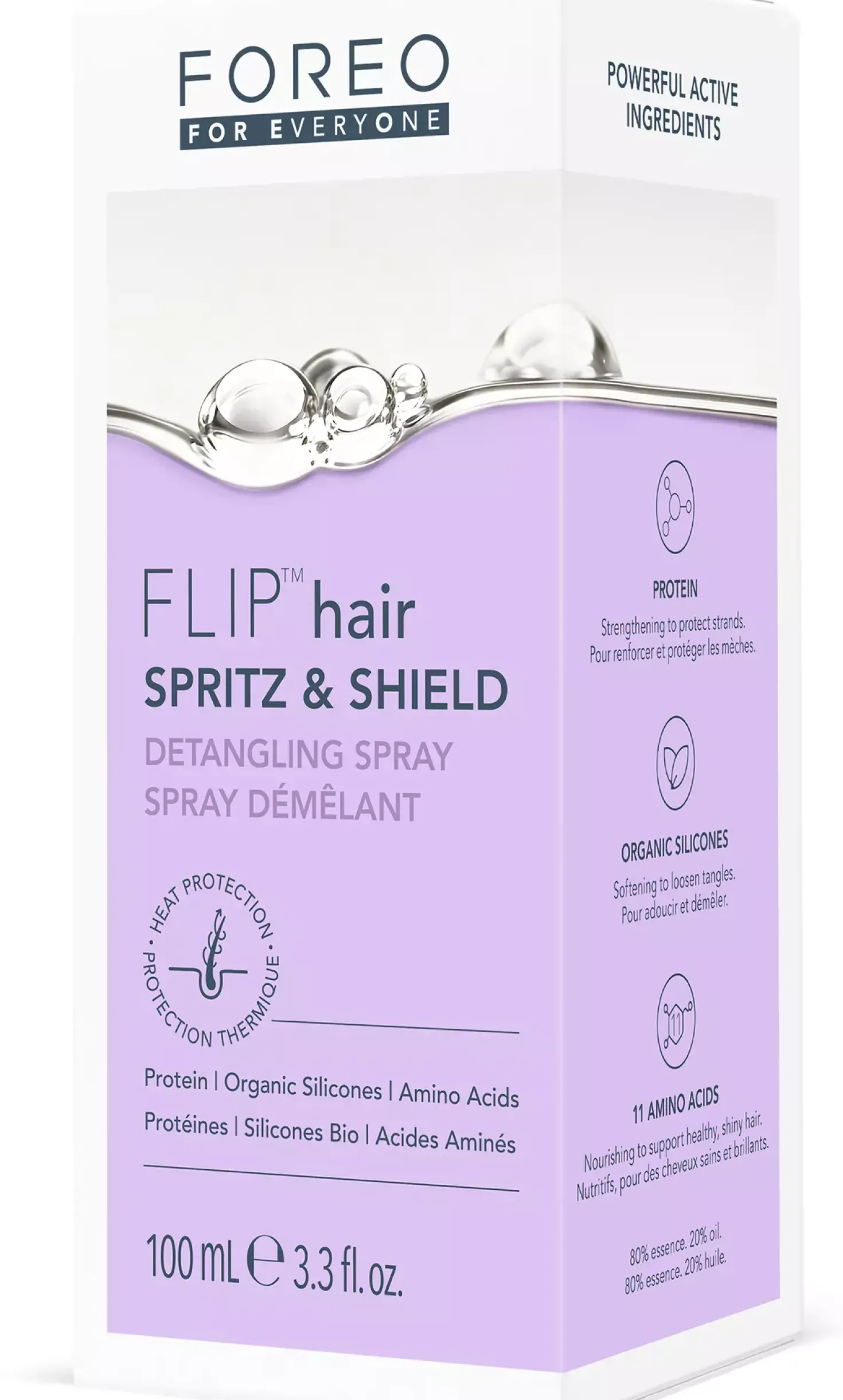 FOREOFLIP Hair Spritz & Shield Detangling Spray 100 ml