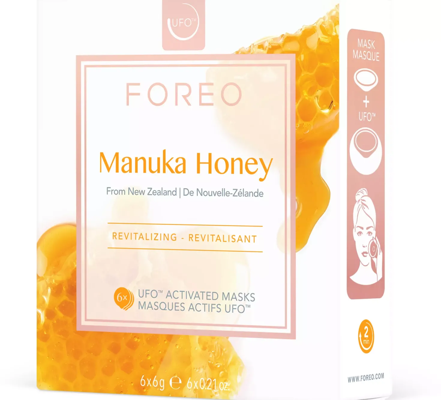 FOREO Manuka Honey UFO™-mask 7 pcs