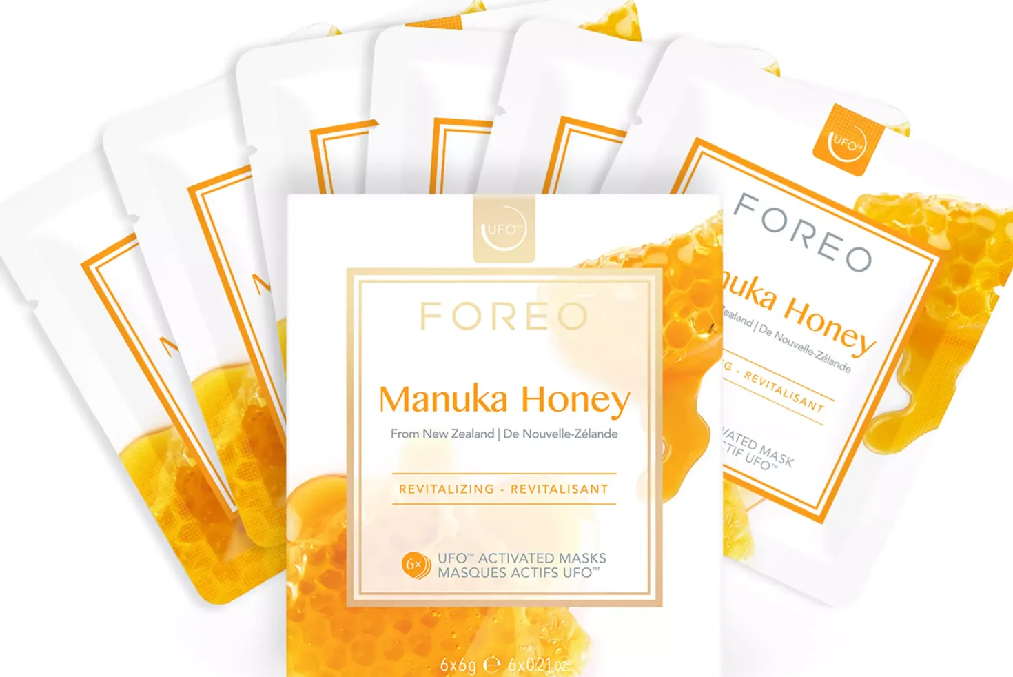 FOREO Manuka Honey UFO™-mask 7 pcs