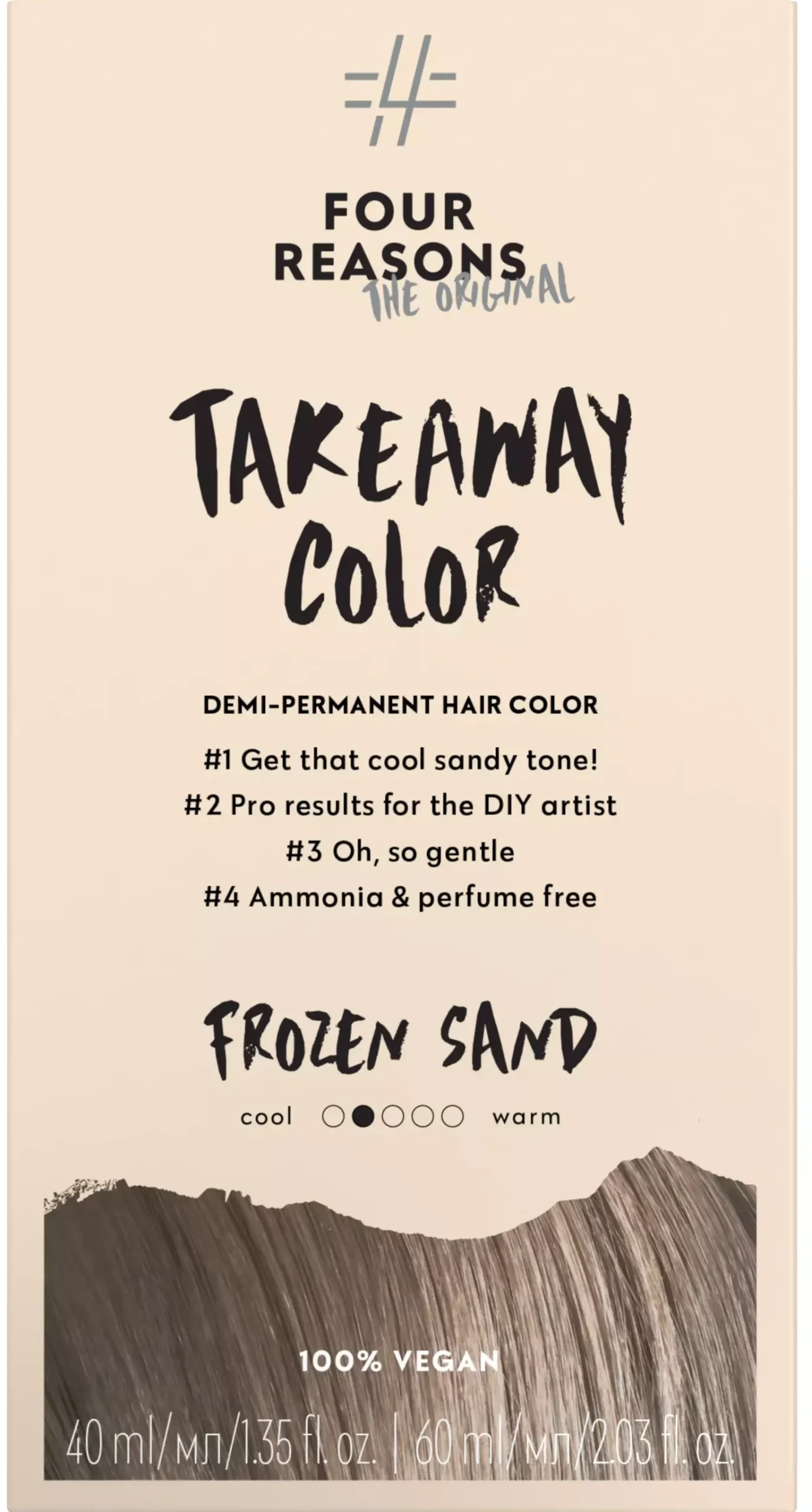 Four Reasons Take Away Color 10.01 Ice Ice Blondy