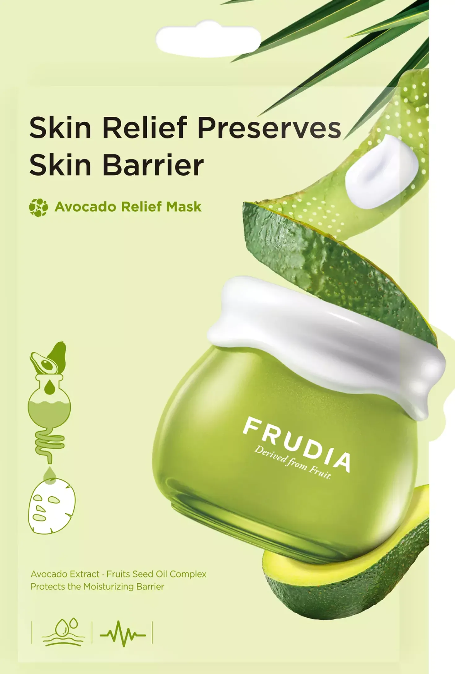 Frudia Avocado Relief Cream Mask 20 ml