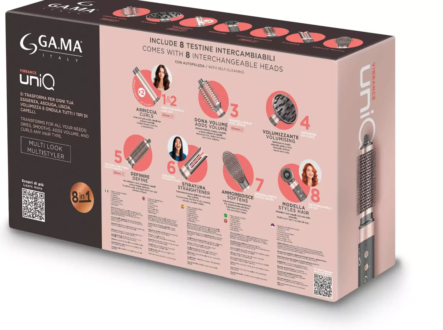 GA.MA Multistyler UniQ Vibrance 8-iN-1