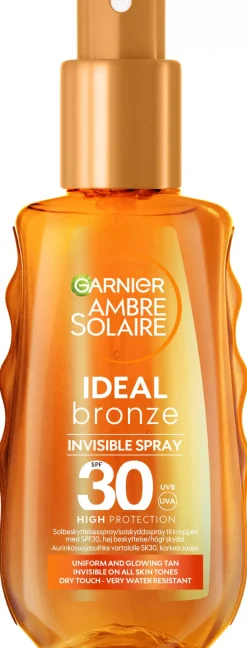 GarnierAmbre Solaire Ideal Bronze Invisible Sun Protection Spray SPF30 150 ml