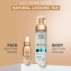 GarnierAmbre Solaire Natural Bronzer Self-Tan Mousse For Normal Skin Medium 200 ml