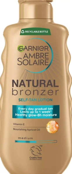 GarnierAmbre Solaire Natural Bronzer Self-Tan Lotion for Normal Skin 175 ml