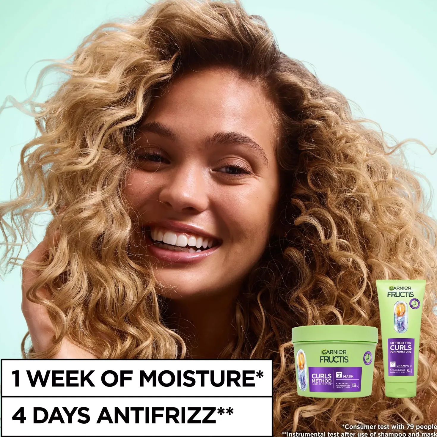 GarnierFructis Method For Curls Hair Mask 370 ml
