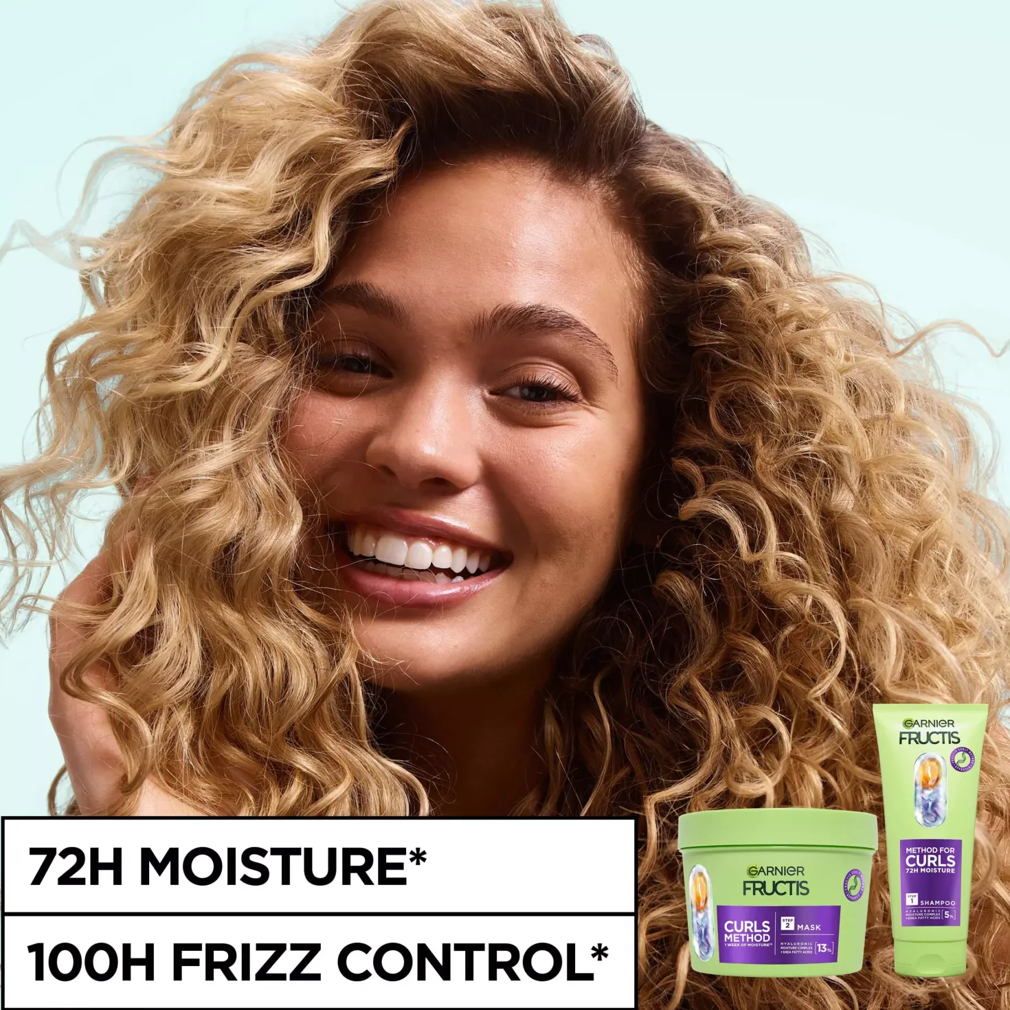 GarnierFructis Method For Curls Shampoo 200 ml