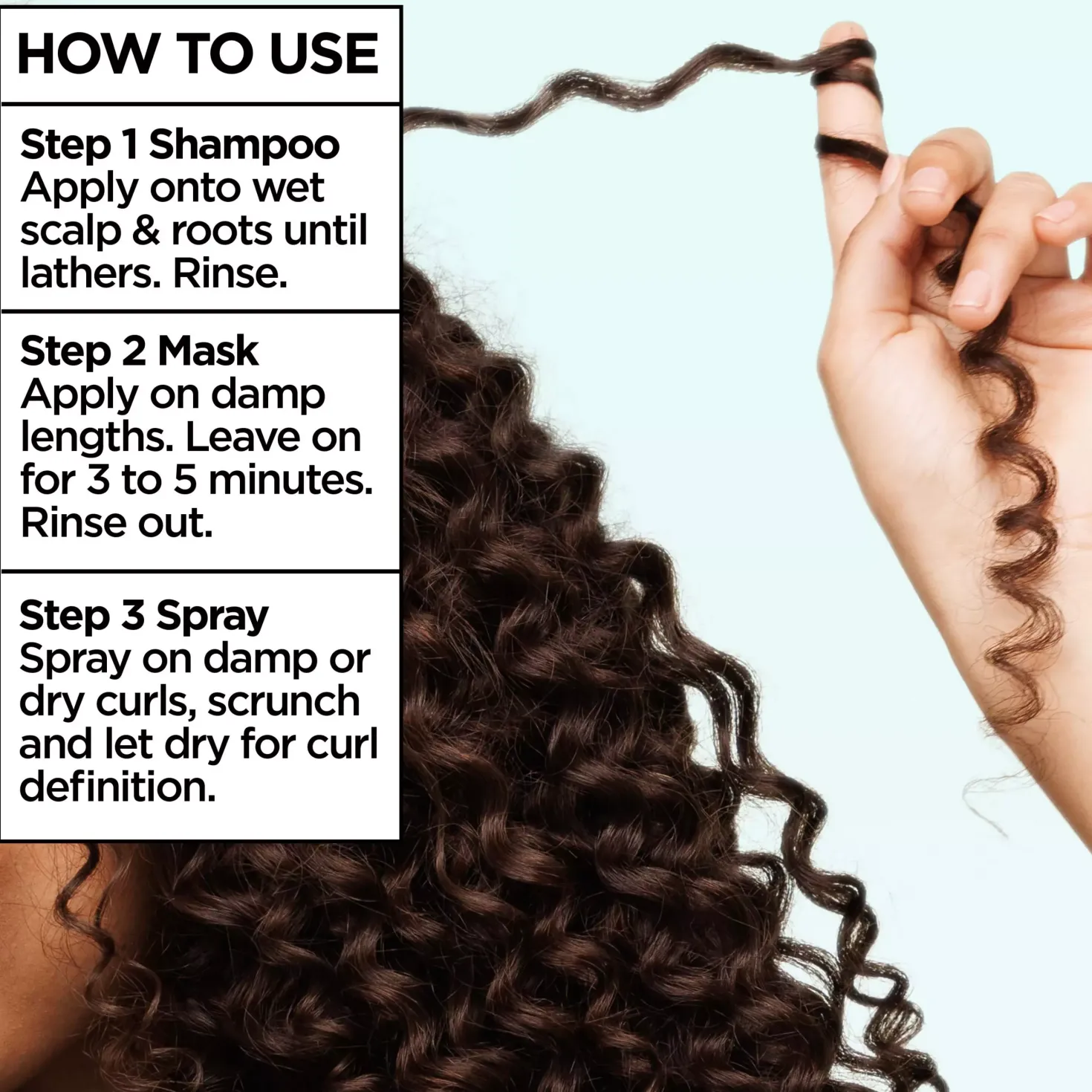 GarnierFructis Method For Curls Shampoo 200 ml