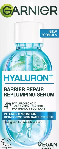 Garnier Hyaluron+ Barrier Repair Replumping Serum For Sensitive Skin 30 ml