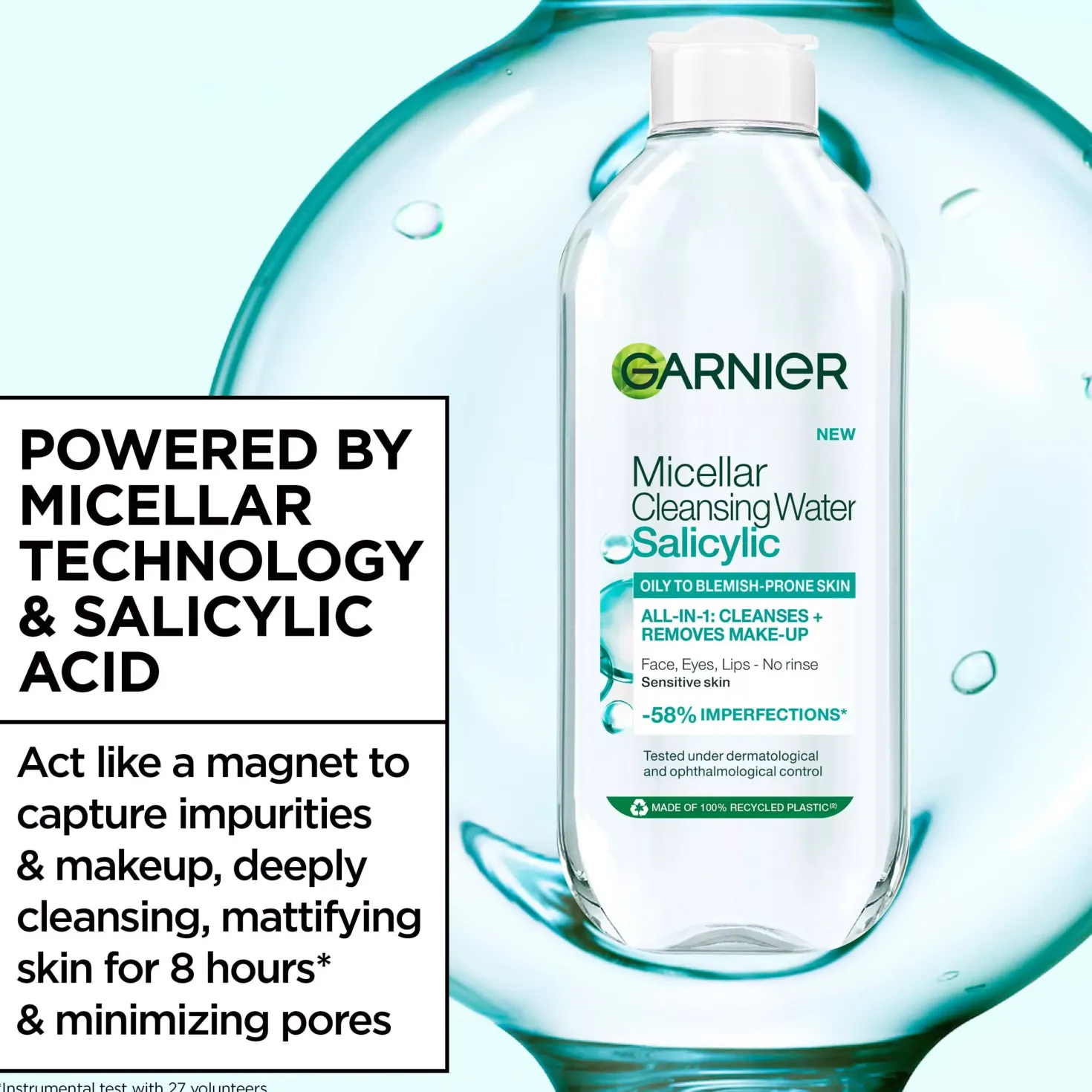 Garnier Micellar Cleansing Water Salicylic 400 ml