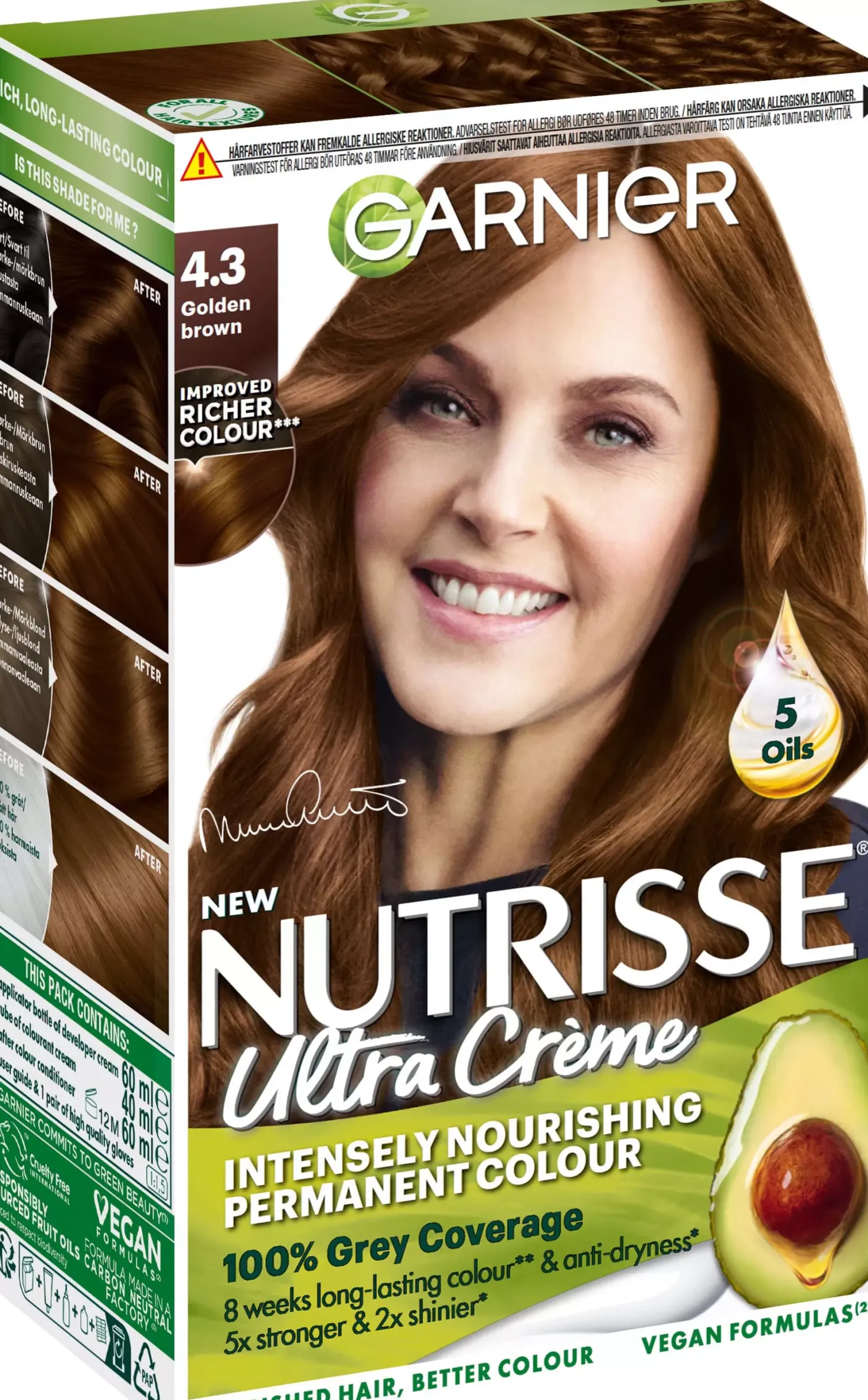 Garnier Nutrisse Ultra Créme Permanent Color 6 Dark Blonde
