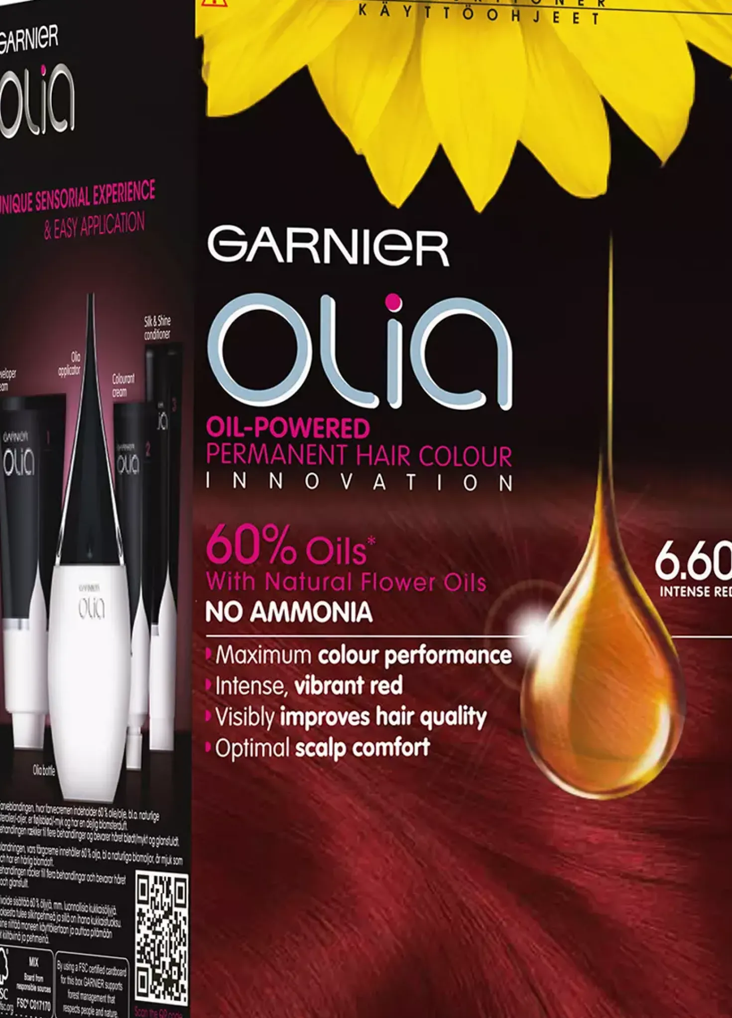 GarnierOlia Permanent Color 6.66 Extra Deep Red