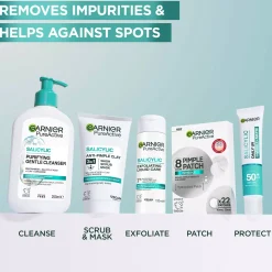 GarnierPureActive Salicylic Anti-Imperfection Daily Uv Fluid SPF50+ For Impure Skin 40 ml