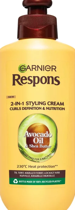 GarnierRespons 2-in-1 Styling Cream Avocado Oil & Shea Butter 200 ml