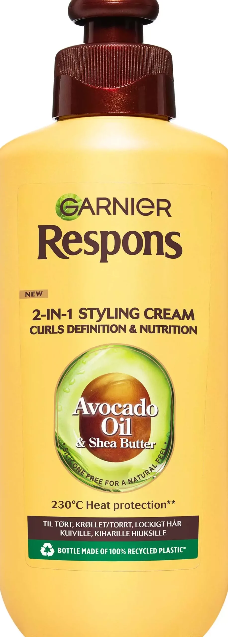 GarnierRespons 2-in-1 Styling Cream Avocado Oil & Shea Butter 200 ml