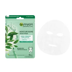 GarnierSkinActive Moisture Bomb Super Hydrating & Rebalancing Sheet Mask for Normal To Combination Skin