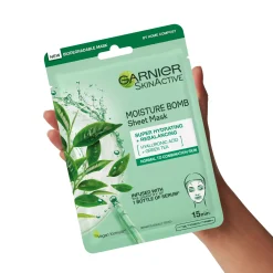 GarnierSkinActive Moisture Bomb Super Hydrating & Rebalancing Sheet Mask for Normal To Combination Skin