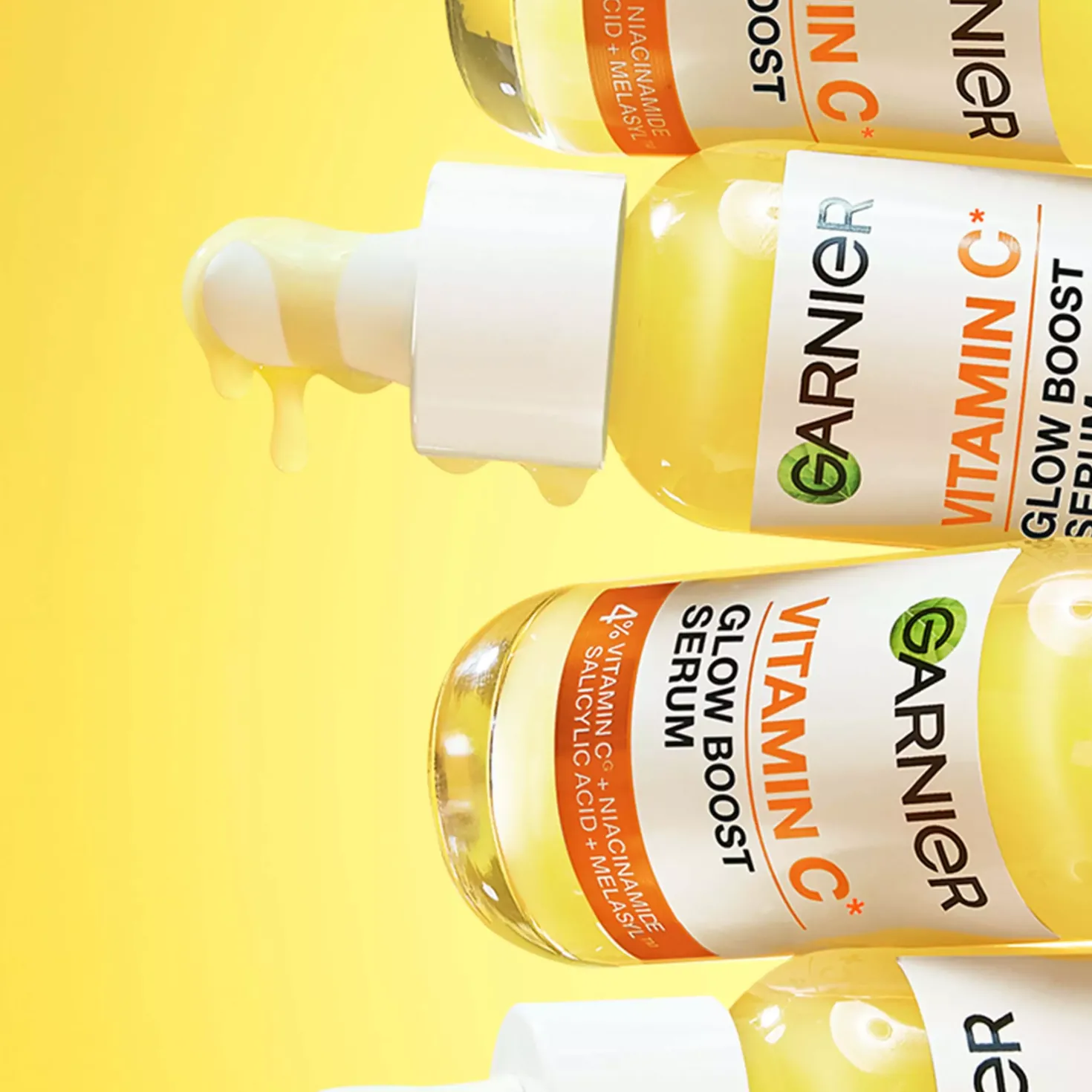 Garnier Vitamin C* Glow Boost Serum For Dull Skin 30 ml