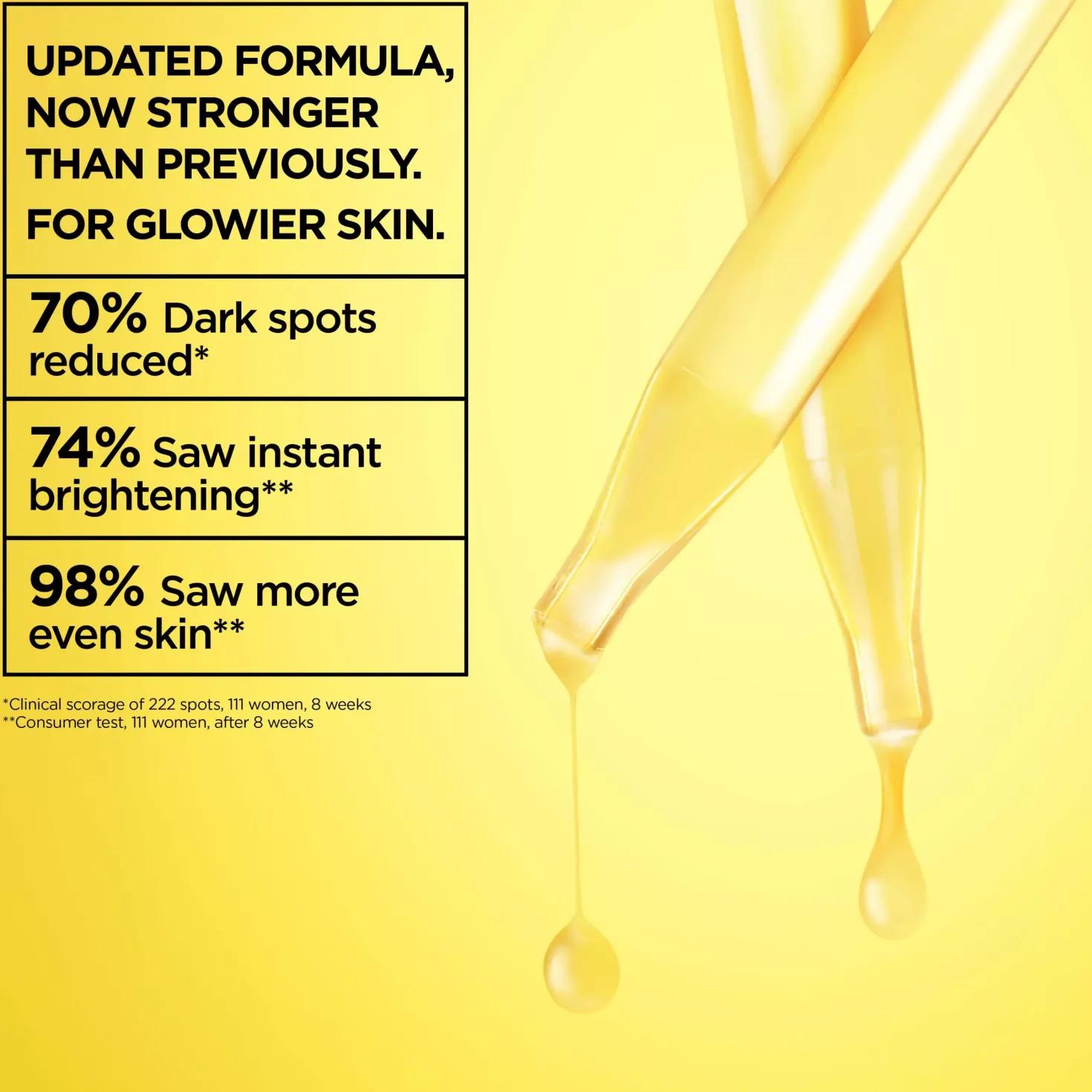 Garnier Vitamin C* Glow Boost Serum For Dull Skin 30 ml
