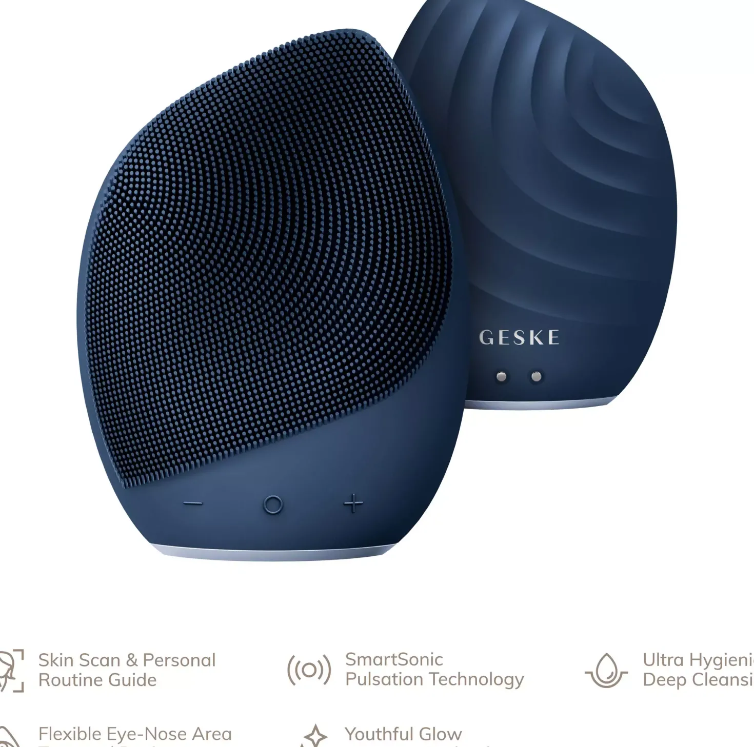 Geske5 in 1 Sonic Facial Brush Midnight
