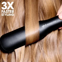 ghd Chronos Max Wide Plate Hair Straightener Black