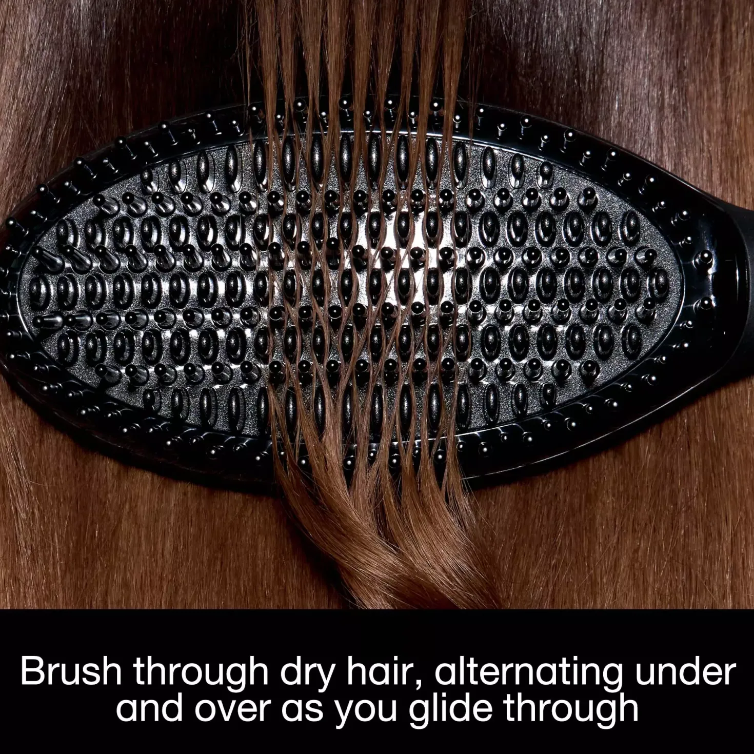 ghd Glide+ Smoothing Hot Brush - Black