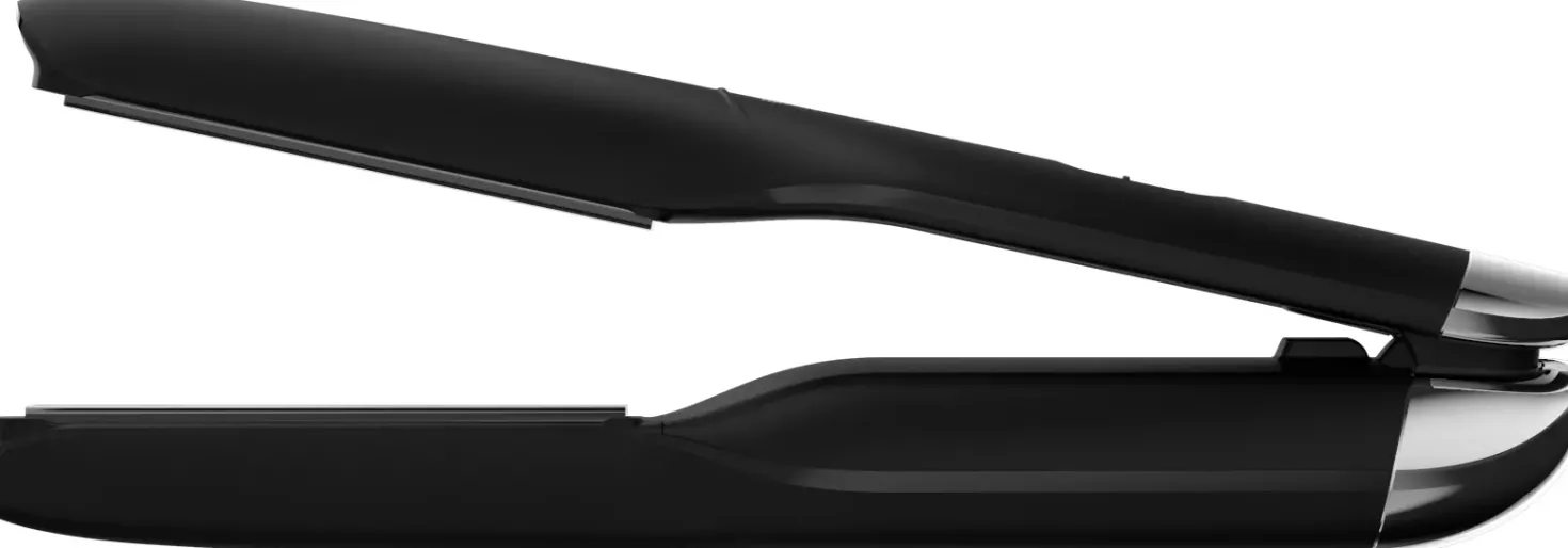 ghdUnplugged hair straightener in matte black