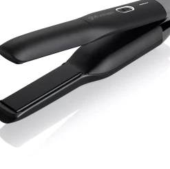 ghdUnplugged hair straightener in matte black