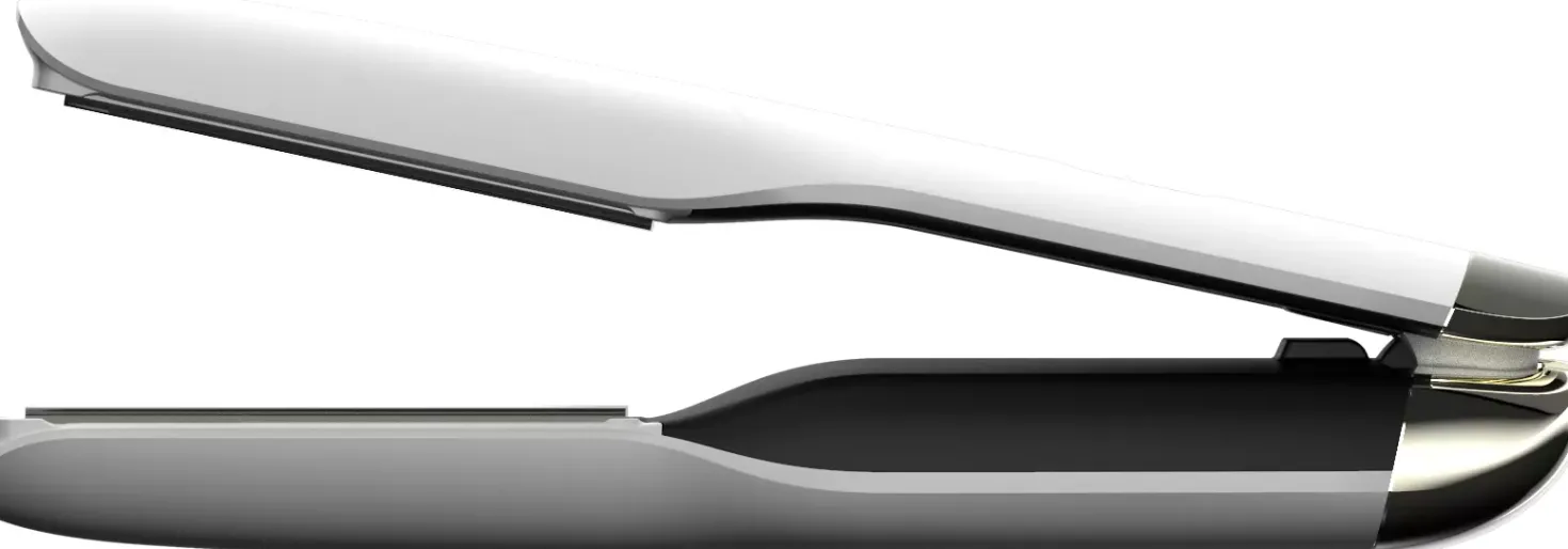 ghdUnplugged straightener in matte white
