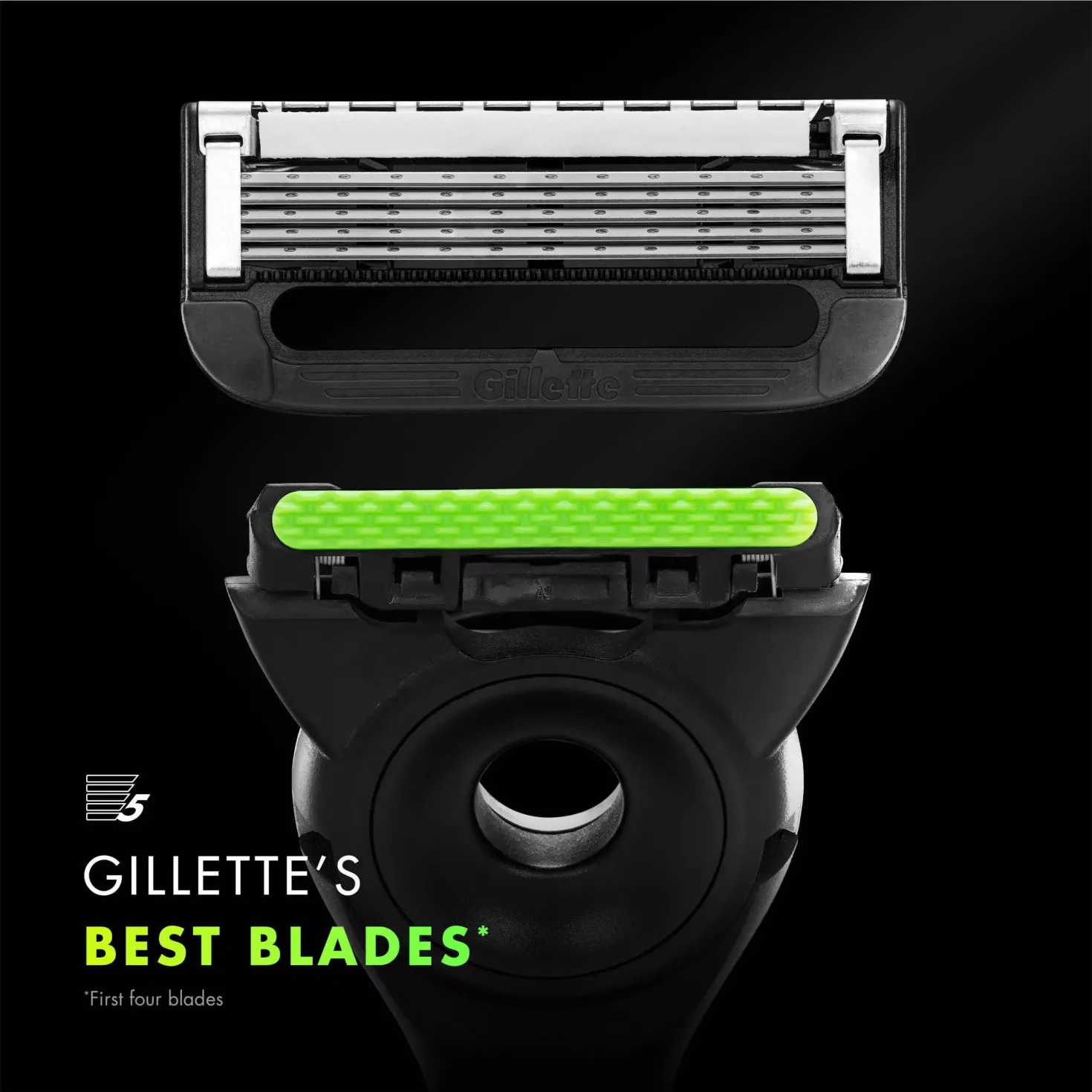Gillette Labs Razor Blades 4 stk