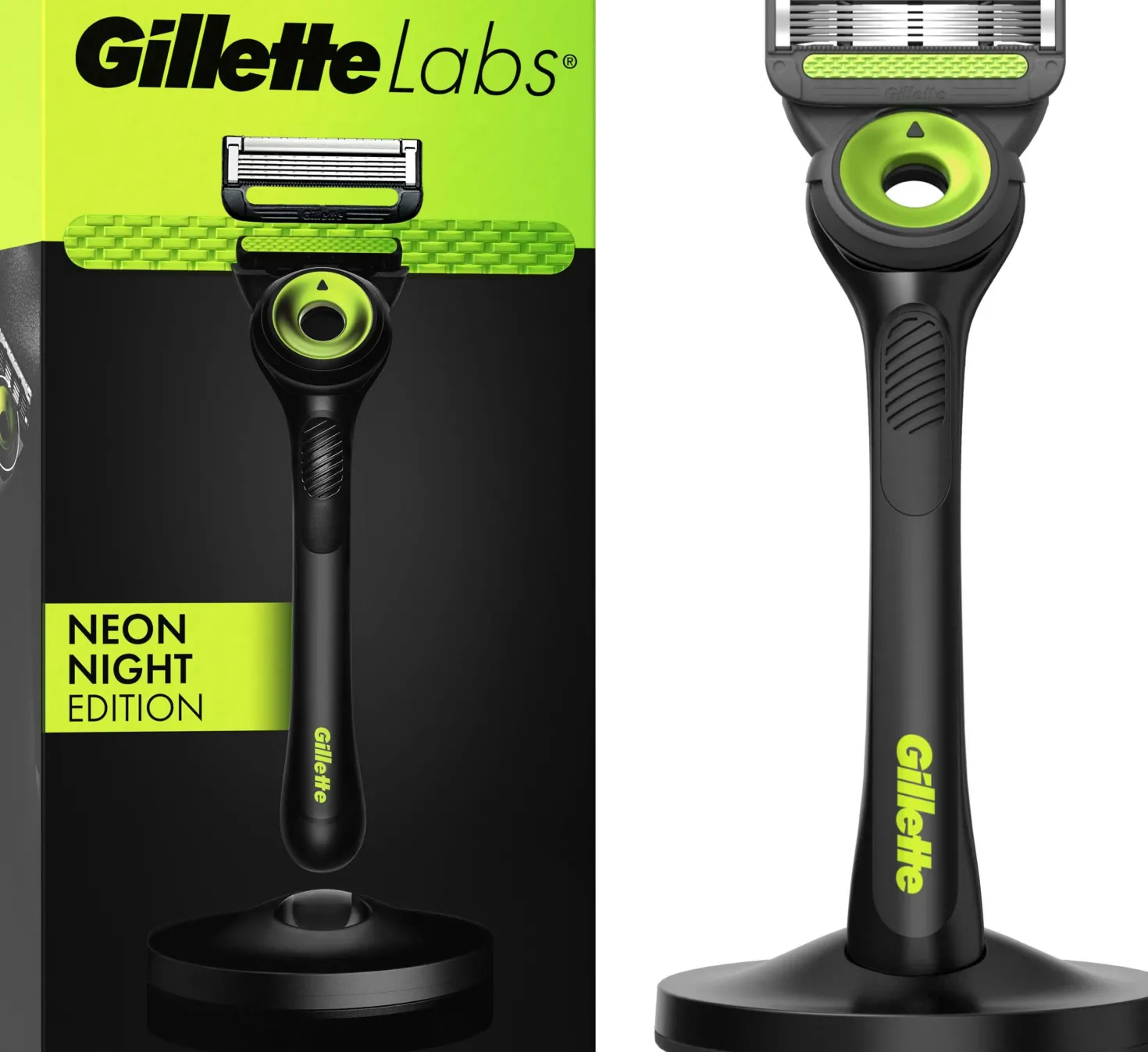 Gillette Labs With Exfoliating Bar Razor 1 Handle 1 Blade
