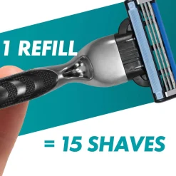 Gillette Mach3 Razor blades for men 12 count