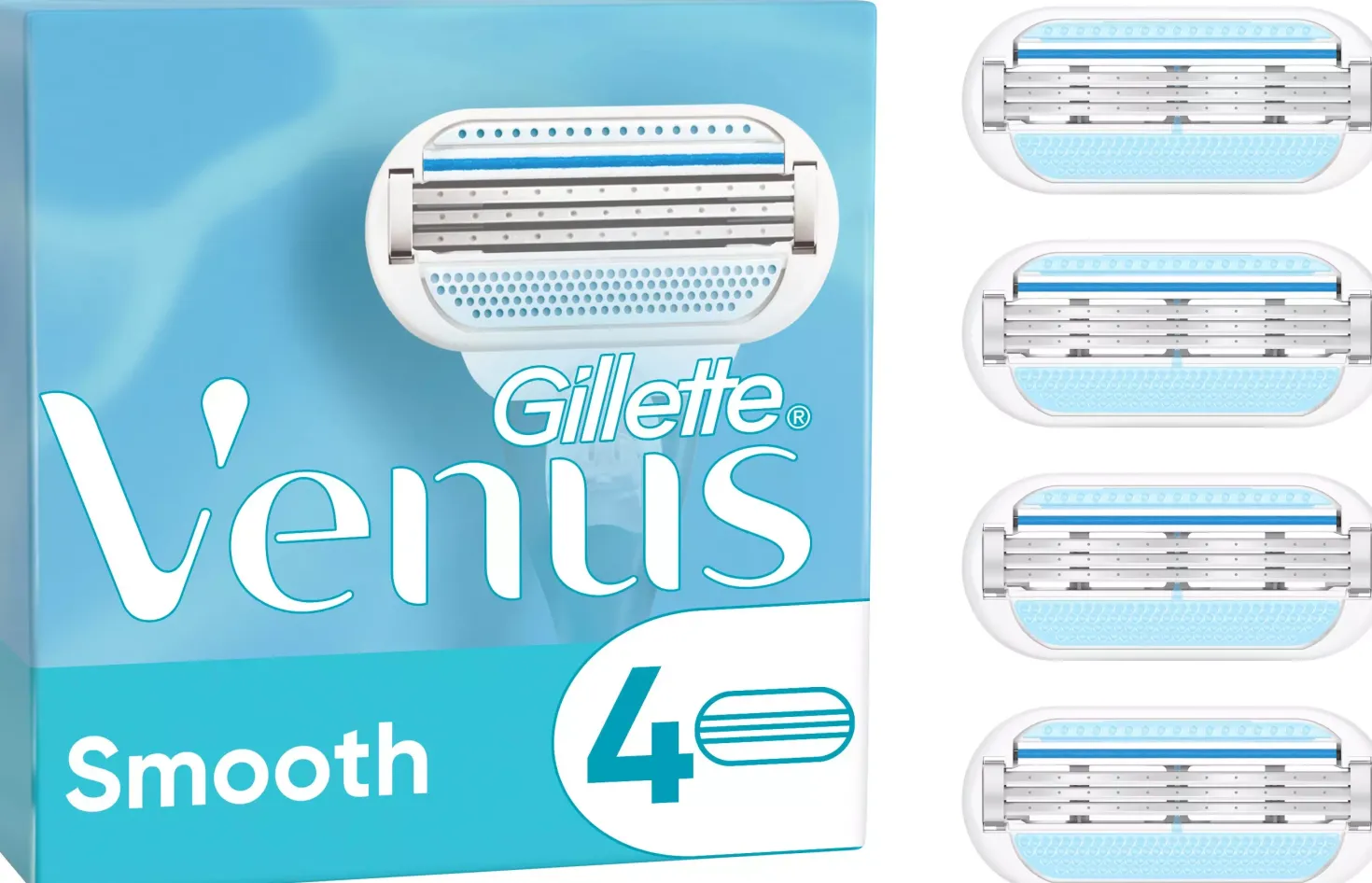 Gillette Venus Smooth Razor Blades 8 stk