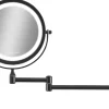 Gillian Jones Double-sided Wall Mirror with LED light Black
