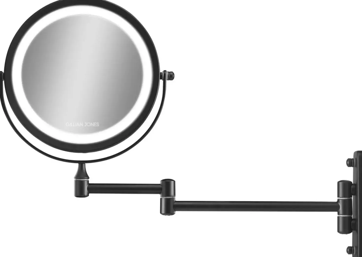 Gillian Jones Double-sided Wall Mirror with LED light White