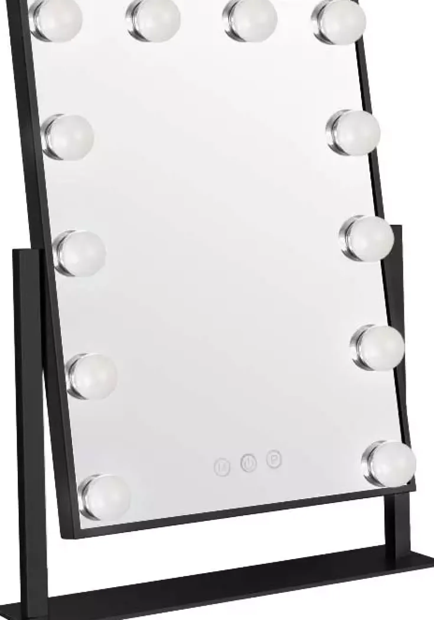 Gillian Jones Led Makeup Artist Mirror With Touch Black