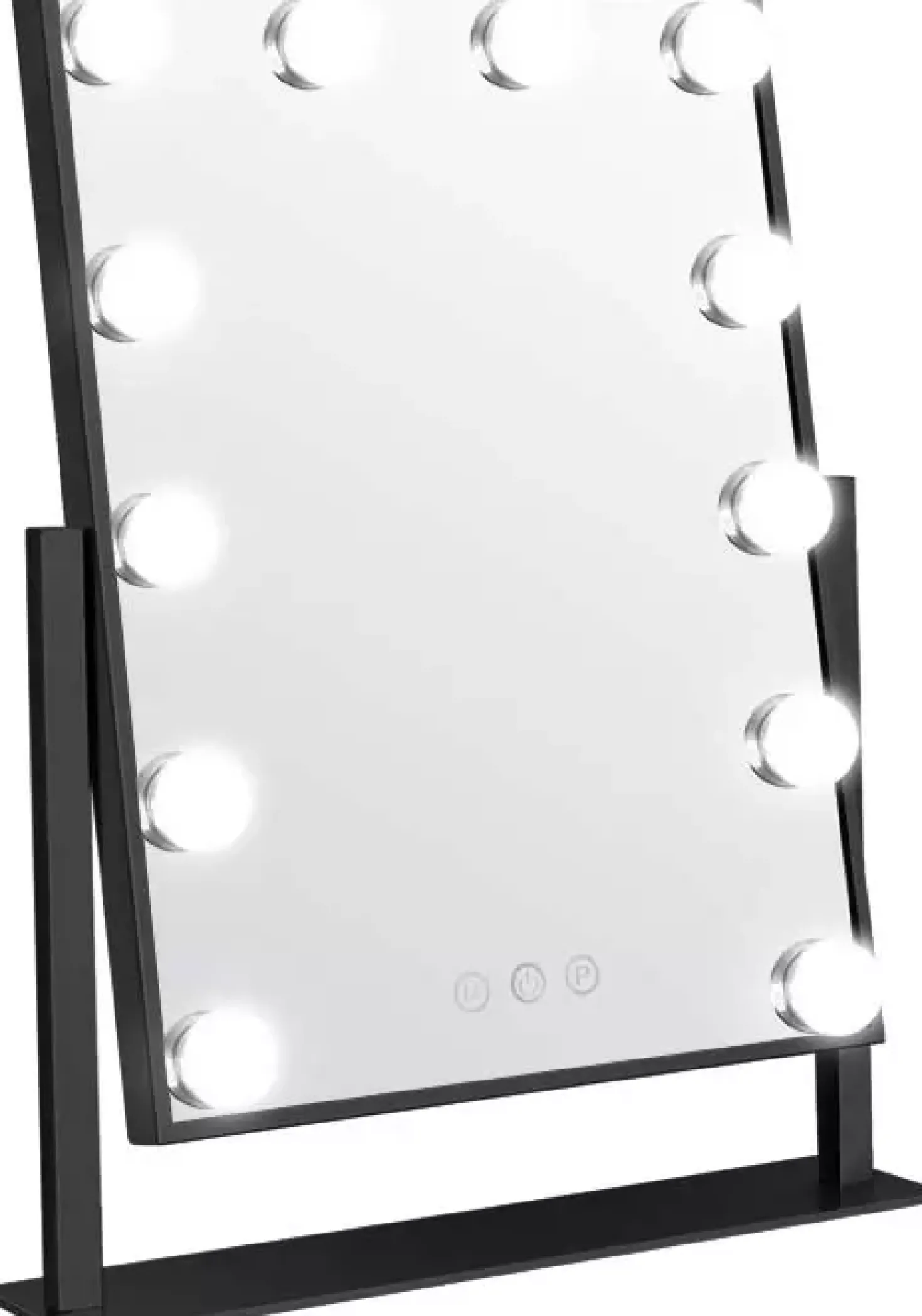 Gillian Jones Led Makeup Artist Mirror With Touch Black