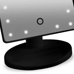 Gillian Jones Makeup Mirror With Led Light And Touch Function Black