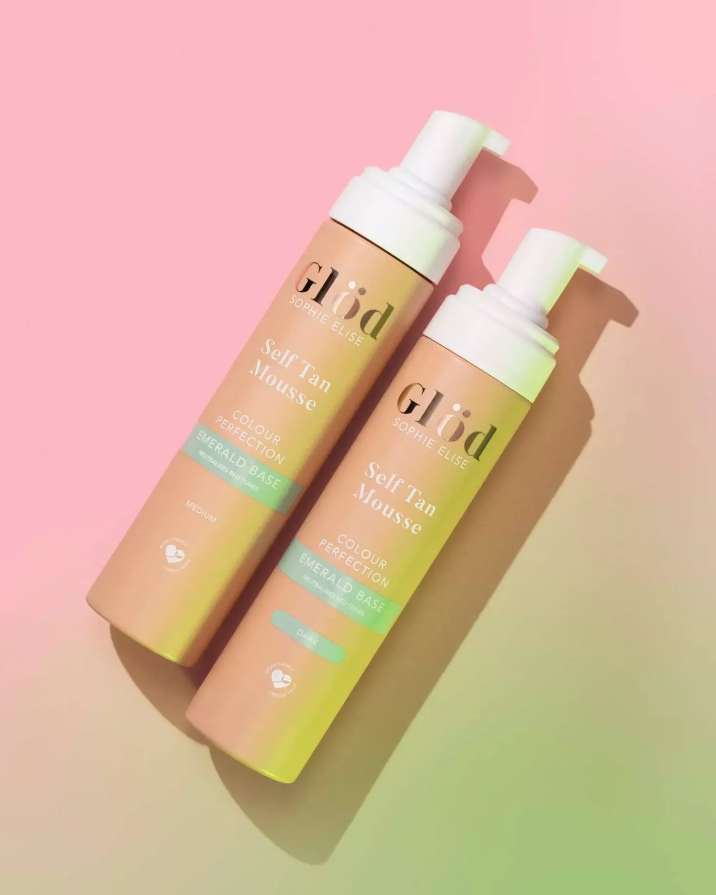Glöd Sophie Elise Self Tan Mousse Colour Perfection Violet Medium