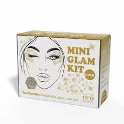 Glitter Eco Lovers Gold Mini Glam Kit