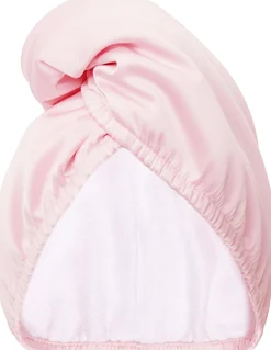 GLOV Double-Sided Satin Hair Towel Wrap Satin Pink